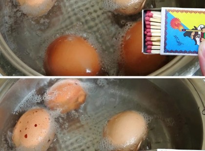 Észrevettem, hogy nagyim gyufát tesz a fazékba, amikor tojást főz – amikor megtudtam az okát, megdöbbentem!