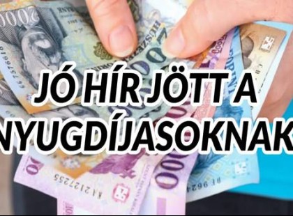 Havonta 10-15 ezer forint lehet a visszatérítés felső összege!Bejelentették, hogyan fog működni a nyugdíjasok áfa-visszatérítése – Egyszerűbb lesz, mint gondolnánk! ?? 
? Cikk a hozzászólásoknál >>>