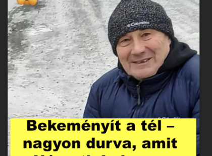 Bekeményít a tél – nagyon durva, amit Németh Lajos az időjárásról mondott