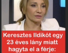 Keresztes Ildikót egy 23 éves lány miatt hagyta el a férje – őszintén mesélt a válás fájdalmas részleteiről
