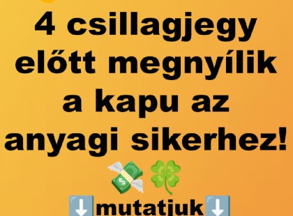 Márciusban megnyílik a kapu az anyagi sikerhez! ??
