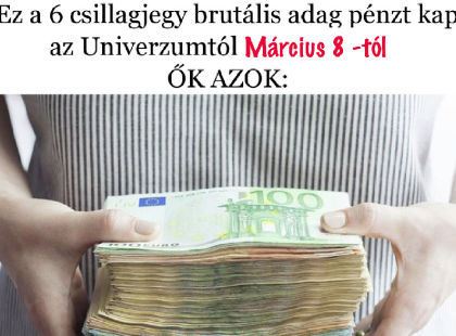 Pénzhoroszkóp – 2025. március 8., szombat ?