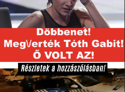 Döbbenet! Meg\/erték Tóth Gabit! Ő VOLT AZ!
