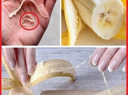 Miért vannak apró szálak a banánon? A válasz meglepő lesz!