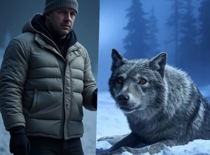 Egy vadász megetette a legyengült nőstényfarkast, aki haldoklott! Egy év múlva pedig furcsa hangot hallott – és felkiáltott... ???
Tamás a behavazott erdőn haladt át, feszülten figyelve minden apró neszre. Tapasztalt vadász volt, és jól tudta: télen ezekben a vidékekben ritkán látni élőlényt. A fagy mindent elnémított, az állatok rejtekhelyeikbe bújtak, a szél pedig elnyelte a zajokat.
De aznap valami nem stimmelt.
Megállt, mert mozgást vett észre előtte. A fák között, egy kis tisztáson valami feküdt. Először azt hitte, hogy egy kidőlt fatörzs, de aztán a sötét alak megremegett.
Tamás lassan elindult előre, kezét a késére téve.
Ahogy közelebb ért, összeszorult a szíve: egy nőstényfarkas feküdt előtte a hóban.
Teljesen kimerült volt, a bundája csapzott és fénytelen, nehezen lélegzett. Még messziről is látszottak a bordái. A szemeiben borostyánszín szikrák csillantak meg, de nem volt bennük agresszió – csak fáradtság és fájdalom.
— Mit keresel itt egyedül? — mormolta Tamás, miközben leguggolt.
A farkas nem törődött vele, hogy barát vagy ellenség. Még csak fel sem próbált állni.
Tamás lassan kigombolta a hátizsákját, elővett egy darab szárított húst, és óvatosan a farkas elé dobta.
A farkas szeme megmozdult. Megszaglászta az ételt, de nem mozdult.
— Vedd el, edd meg — mondta halkan.
Pár hosszú másodperc telt el, mire a farkas lassan előrenyúlt és elvette a húst a fogaival. Tamás visszatartotta a lélegzetét. Ez a bizalom jele volt.
— Úgy van... — suttogta.
De abban a pillanatban, amikor ellazult, halk reccsenést hallott maga mögött.
Tamás megdermedt.
A farkas füle megrándult, tekintete hirtelen élessé vált.
Érezte, hogy valaki nézi. NEM VOLT EGYEDÜL...
??? Folytatás az első kommentben a kép alatt! ???