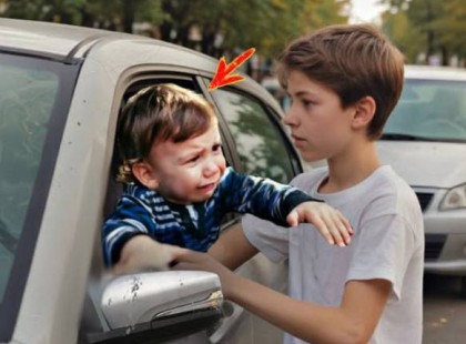 Egy 15 éves fiú iskolába sietett, amikor valami szokatlan hangot hallott. Egy kisbaba sírt egy zárt autóban, a tűző napon. Bálint egy másodpercig sem habozott – betörte az ablakot... DE AMI EZUTÁN TÖRTÉNT, az mindenkit megdöbbentett! ??