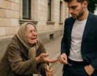 Kérlek, fiam… csak néhány forintot kenyérre… az unokám éhes