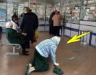 A patikusok nemet mondtak az idős asszonynak – de aztán kinyílt az ajtó, és olyasmi történt, amitől mindenki ledermedt!”
