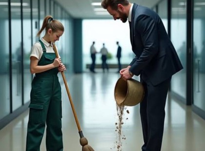 ? Ha ezt nem a saját szememmel látom, el sem hiszem! Egy cégvezető takarítónak álcázta magát, hogy megtudja, mi zajlik a háttérben – és amit talált, az maga volt a pokol! ?
Kovács Kata mindig azt hitte, hogy ismeri a céget, amit az apja alapított egy garázsban. A számok világában nőtt fel, pénzügyi kimutatások és negyedéves jelentések közt élt – de apja egy nap csak annyit mondott:
– „Te csak a jéghegy csúcsát látod, kislányom…”
Ez a mondat nem hagyta nyugodni. És akkor meghozta az életének egyik legnagyobb döntését: felvette a takarítónői egyenruhát, levette a sminket, levágta a műkörmöt, parfüm helyett klórszagban úszott, és Erika néven beállt a legalsó szintű személyzet közé.
Csak két hetet tervezett. De két nap is elég lett volna ahhoz, hogy kitörjön a botrány.
Az első órákban már megérezte, hogy láthatatlanná vált. A menedzserek szó szerint keresztülnéztek rajta, hangosan tárgyalták a céges pénzek sorsát az orra előtt, mintha nem is lenne ott. És akkor megjelent ő – a hírhedt operatív vezető, Bodnár Tamás, egy arrogáns, jéghideg ember, aki már az első találkozásnál porig alázta.
– „Takaríts jobban, vagy keresek helyetted mást!” – mordult rá, mintha egy darab rongy lenne.
Kata csak nyelt egyet. De belül már elkezdett formálódni a terv. Egy bosszú, amely nem csak őt, hanem az egész céget megrázza majd az alapjaiban.
Amit aztán felfedezett: visszaélések, pénzlopások, erkölcstelen főnökök, megalázott dolgozók… és mindennek az apja vállalata volt a díszlete. A reakció, amikor végül leleplezte magát a vezetőség előtt? Elmondhatatlan. A padlón ragyogott a tisztaság – de a lelkek tele voltak mocsokkal.
? Itt az igazság kiderült mi zajlik néha a legfényesebb irodák falai mögött!
?? Folytatás az első kommentben a kép alatt!???