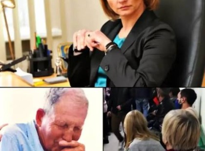 A mogorva ügyintéző gorombán bánt az idős bácsival az okmányirodában – a férfi csak csendben tűrt. De pár perccel később… az egész sor megdermedt, amikor a bácsi ELŐVETTE EZT a zsebéből…