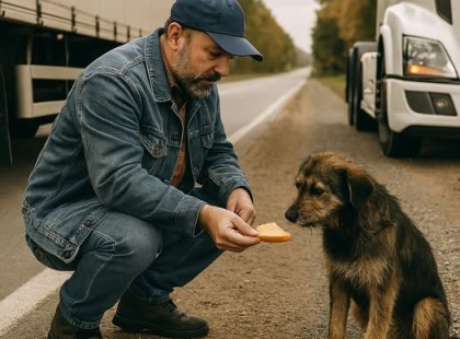 Egy ember adott egy kóbor kutyának egy kenyérhéjat. Fogalma sem volt róla, hogy hová vezet majd...

– A francba veled! – Gábor csalódottan csapkodta a kormányt. A navigátor ismét valami vadonba vezette. Pedig milyen szerencsés volt minden: sikerült korán felpakolnia, nappal indult el, azt hitte, estére hazaér.

Most egy ismeretlen utca közepén állt a város szélén, és próbálta kitalálni, hogyan juthatna el az autópályára. A műszerfalon lévő óra közömbösen mutatta a kilencedik este kezdetét.

Tehát megtette az utat. Most az egyszer korán akart odaérni.

De most hova sietett? Otthon úgysem várja senki. A válás után a lakás üresnek és idegennek tűnt, mint egy szállodai szoba. Még a macskát is elvitte az exe – azt mondta, hogy az utazgatásai mellett nincs ideje az állatokra.

Gábor nagyot sóhajtott, és az egyszerű vacsorát tartalmazó táskáért nyúlt.

Amíg még állt, legalább falatozhatott valamit. Kenyeret, kolbászt és paradicsomot vett elő, amit egy útszéli boltban vásárolt.

Hirtelen egy árnyék villant fel a fényszórókban. Gábor alaposan megnézte: egy kutya ült a kivilágított tér szélén. Vékony, bozontos, intelligens, figyelmes szemmel. Nem nyüszített vagy könyörgött – csak ült és figyelt.

– Hát te is éhes vagy? – kérdezte Gábor, letörve egy szelet kenyeret. – Tessék, vedd el – nyújtotta a kezét a kenyérrel, önkéntelenül is észrevéve, hogy a kutya a nyilvánvaló éhség ellenére nem kapkod az étel után, nyugodtan és méltóságteljesen vár. – Értelmiségi vagy, testvér, ahogy látom.

A kutya óvatosan odalépett, óvatosan elvette a jutalomfalatot, és nem ment el. Miután megette a kenyeret, folyamatosan Gáborra nézett, mintha várna valamit.

– Nincs más, bocsánat – legyintett a kezével.

A kutya oldalra billentette a fejét, majd megfordult, és néhány lépést tett. Megállt, visszanézett Gáborra.

– Mi az, hogy követni téged? – vigyorgott. – Bocs, haver, jobb, ha megtalálom az utat.

A kutya megugatott. Halkan, de kitartóan. Újra tett néhány lépést, és megfordult.

„Teljesen őrült – egy kutyával beszélgetni” – gondolta Gábor. De valami megragadta abban a tekintetben. Valami kitartás? Szorongás?

– Jól van, nem voltam – motyogta, és kiszállt a fülkéből. – Még mindig itt állok, mint egy bolond. Hajtás, ha ez a helyzet...
. Folytatás a kommentárokban???
