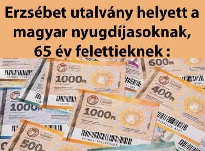 Itt az évi egyszeri húsvéti támogatás sokaknak! Készpénzben vagy utalvány formájában is adják!