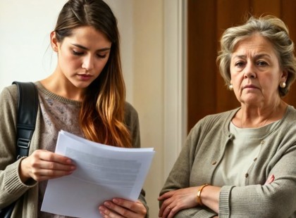 Az anyós évekig megalázta a menyét, mígnem egy napon kilakoltatási felszólítást kapott – a menyétől! ? Nem is sejthette, ki a valódi tulajdonos... ?

Kriszta csak állt az irodájában, elmerengve a gondolataiban. Az asztalán fontos ingatlanpapírok hevertek szerteszét. Tekintélyes örökség birtokosa volt: három lakás a város elit negyedében, és egy kisebb bevásárlóközpont a külvárosban. Ujjai gépiesen követték a bérleti szerződés sorait, míg egy név ki nem ugrott: Voronova Szeréna.

A férje anyja, Szeréna néni, sosem tudta meg, hogy a bérleti díjat, amit minden hónapban becsülettel fizetett, valójában a saját menye, Kriszta kapja. Kriszta ugyanis mindent egy ingatlanirodán keresztül bonyolított, hogy megtartsa a titkot. Három évvel korábban, amikor még csak éppen kibontakozóban volt a kapcsolata Danival, úgy döntött, nem fedi fel anyagi helyzetét.

– Drágám – mondta akkor Dani szemébe nézve –, nem érdekel, mennyit keresel. Nekem csak az számít, hogyan bánsz velem.

Dani elpirult, kissé zavarban érezte magát. Egy egyszerű mérnök volt egy építőipari cégnél, és a fizetése épphogy fedezte a megélhetését.

– Hogy lehet ez? Te ilyen szép vagy, ilyen okos... Biztos, hogy elég lesz neked egy ilyen hétköznapi élet? – kérdezte hitetlenkedve.

Kriszta felnevetett, és átölelte.

– Szeretlek, édesem. A többi nem számít.

Így Kriszta úgy döntött, titokban tartja a vagyonát. Mindenkinek azt mesélte, hogy menedzserként dolgozik egy bevásárlóközpontban – de azt elfelejtette hozzátenni, hogy ő az egész épület tulajdonosa. A lakást, ahol éltek, egyszerű örökségként állította be.

Két év házasság után azonban Kriszta néha kezdte megbánni ezt a döntést. Különösen a férje anyja, Szeréna néni állandó támadásai miatt. Már az első naptól kezdve megvetéssel kezelte.

– Hogy választhattál egy ilyen nőt?! – kérdezgette újra és újra a fiát. – Nem tud főzni, nem tudja vezetni a háztartást. Csak rohan dolgozni, mint valami megszállott!

Kriszta mindent némán tűrt, pedig minden egyes szó mélyen megsebezte. Férje iránti szeretetből elviselt minden kritikát az anyósától, még akkor is, amikor azok egyre kegyetlenebbé és lekezelőbbé váltak.

Egyik este, miközben épp vacsorát főzött, véletlenül elkapta Szeréna néni telefonbeszélgetését...
A folytatást a fotó alatti első hozzászólásban olvasd el ??