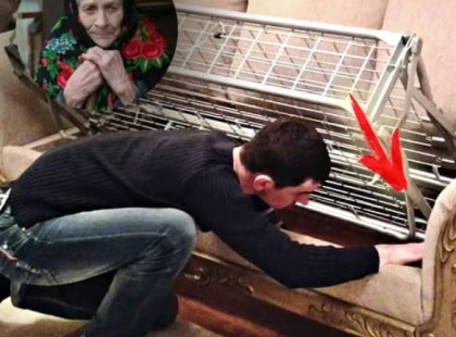 A nagyanyja halála után elhozta a régi kanapét a lakásból. A benne talált üzenet pedig... SOKKOLTA. ?