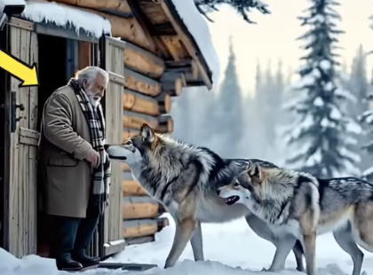 Két megfagyott farkas kaparta Márton ajtaját a Mátrában... Amikor kinyitotta, PERCEK MULVA ONEMÜLT AZTÓL, AMI TÖRTÉNT!