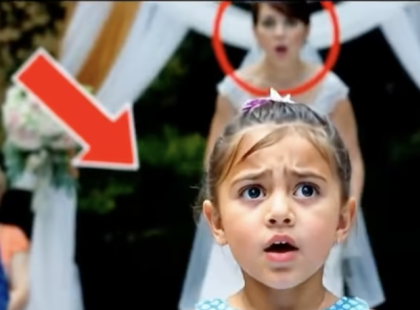 A kislány félbeszakította az anyja esküvőjét, és olyat mondott a vőlegényről, amitől minden vendég ledermedt... ?