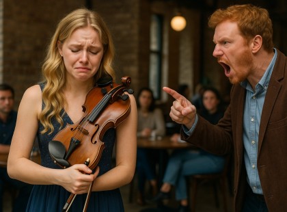 Tehetségtelen vagy!” – vágta a fejemhez mindenki előtt. Akkor értettem meg először: