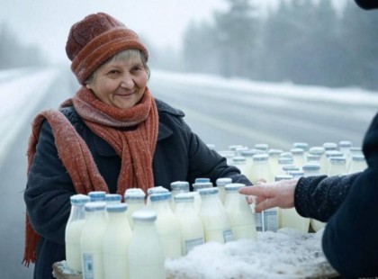 Egy orvos csak egy üveg házi tejet akart venni az autópálya mellett… de amikor meglátta a lány csuklóját, teljesen ledermedt!