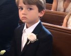 „Anya… MOST AZONNAL el kell mennünk!” – A 7 éves kisfiú ezt suttogta az esküvő közepén… És amit ezután mutatott, attól mindenki LILI menyasszonyi ruhájára dermedt! 😱😱
