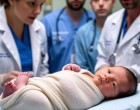 Az újszülött csak nézett… és egy perccel később az egész orvosi csapat ledermedt! 😮😮😮 A Szent Boróka klinikán történteket ma már legendaként emlegetik…