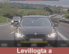 Villogott a rendőrökre, majd jött a feketeleves – 160-nal száguldott a BMW-s az autópályán
