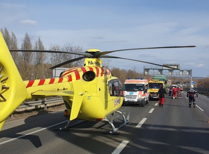 Hatalmas baleset az autópályán! Közel 12 km-es a torlódás…..90 PERC az átjutási idő.