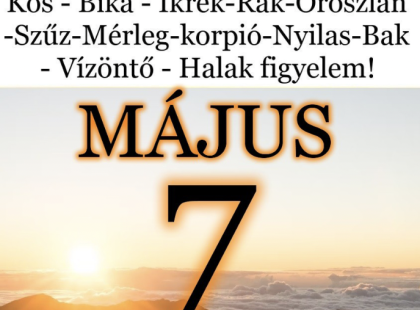 Kos - Bika - Ikrek-Rák-Oroszlán-Szűz-Mérleg-Skorpió-Nyilas-Bak - Vízöntő - Halak figyelem!Hatalmas változást hoz a MAI nap!MAI horoszkóp (SZERDA)