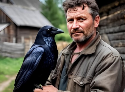 Egy varjú életét mentettem meg, miután sérülten találtam rá – de amit egy hónappal később hozott, arra egyszerűen nincsenek szavak.