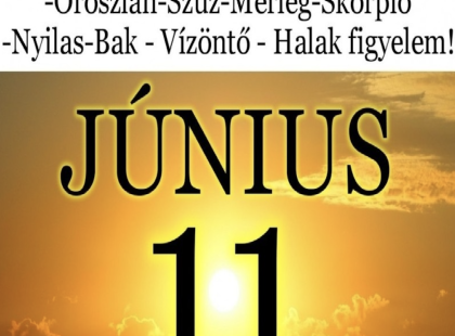Kos - Bika - Ikrek-Rák-Oroszlán-Szűz-Mérleg-Skorpió-Nyilas-Bak - Vízöntő - Halak figyelem!Hatalmas változást hoz a Mai nap!Mai horoszkóp (SZERDA)