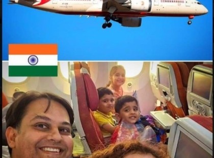 Az utolsó kép!Mosolyogva készítettek egy képet, majd nem sokkal később lezuhant a repülőjük. Egy orvos és családja nagy reményekkel elindult Londonba, és sosem érhettek oda..