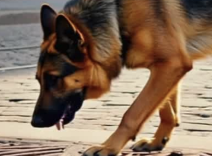 A kutya nap mint nap ott ült a csatornafedél mellett… és amit végül a fedél alatt találtak, attól mindenkinek elakadt a lélegzete!