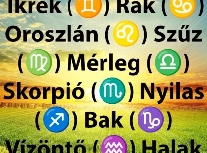 Hatalmas változást hoz a VASÁRNAP!VASÁRNAPI horoszkóp ? Cikk a hozzászólásoknál >>>