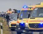 Hatalmas baleset az autópályán! Közel 6km-es a torlódás.....,50perc az átjutási idő. Cikk a hozzászólásoknál >>>