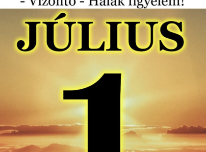 Kos - Bika - Ikrek-Rák-Oroszlán-Szűz-Mérleg-Skorpió-Nyilas-Bak - Vízöntő - Halak figyelem!Hatalmas változást hoz a MAI nap!MAI horoszkóp (HÉTFŐ)