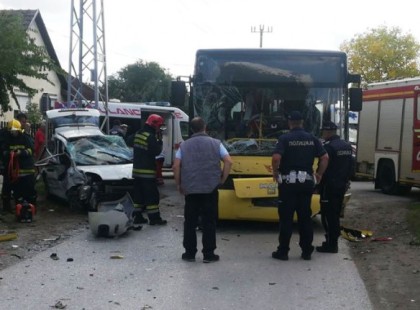 Tömegszerencsétlenség:Nyolc magyar diák sérült meg a buszbalesetben