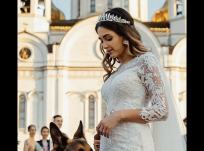 Az esküvőn a kutya elállta a menyasszony útját. Egy perccel később pedig MINDENKI MEGNÉMNULT attól, amit láttak… ??Rex már több mint tíz éve volt Anna hűséges társa. A lány először azt hitte, csak izgul a nagy nap miatt… de amit aztán felfedezett, az örökre megváltoztatta mindent, amit a szeretetről hitt.A menyasszony megállt, a ruhája lágyan lebbent körülötte, miközben Rex a lábához simult. Nem ugatott, nem morgott – csak nézte őt. Olyan mélységgel, hogy Annának végigfutott a hideg a hátán.– Rex, gyere már, haver… – suttogta, és próbálta félretolni.De Rex meg sem moccant.A suttogás a násznépben felerősödött. Anna édesapja, Gábor is közbelépett.– Anna, indulnunk kell – sürgette.Ekkor Rex halkan morrant egyet – olyan különösen, hogy még Gábor is megtorpant.Anna szíve összeszorult.Rex sosem morgott.Térdre ereszkedett, a ruhája hullámként terült el körülötte, két tenyerébe fogta Rex fejét.– Mi a baj, öregem? – suttogta, miközben megsimogatta Rex deresedő pofiját.És akkor meglátta: a nehézkes légzést, a remegő lábakat. Valami nagyon nem stimmelt. Anna kétségbeesetten hívta édesanyját, Évát:– Anyu, gyere gyorsan!De már nem hallott mást, csak Rex egyre szaporább, nyugtalan légzését. Ő volt az, aki minden fájdalmában, minden győzelmében mellette állt.Anna lehajolt, homlokát Rex homlokához szorította.– Itt vagyok, Rex – suttogta. – Nem hagylak egyedül. Soha.Ahogy segített neki leülni, Rex teste nehézkesen rogyott rá.A vendégek értetlenül néztek egymásra, susmorogtak – de Anna számára megszűnt a külvilág.Rex borostyánszín szemei tele voltak könyörgéssel. Mintha valamit mondani akart volna, de nem találta a szavakat – mert nem is lehetett.– Rex... – suttogta újra Anna, remegő hangon.És egy perccel később…AZ EGÉSZ NÁSZNÉP MEGDÖBBENVE ÁLLT – EZT NEM LÁTTA SENKI ELŐRE…? A történet folytatása az első kommentben ???