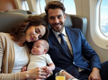 Egy síró baba a gépen – és egy férfi, aki mindent megváltoztatott