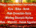 Megérkezett a nagy 2025-ös szeptemberi horoszkóp::Kos - Bika - Ikrek-Rák-Oroszlán-Szűz-Mé rleg-Skorpió-Nyilas-Bak - Vízöntő - Halak figyelem!