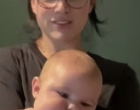 Az internet népe teljesen ledöbbent, miután meglátták a fotókat egy mindössze 4️⃣ hónapos babáról, aki már kisgyerek-méretű ruhát hord. 😲🍼