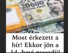 Most érkezett a hír! Jön a 14. havi nyugdíj!