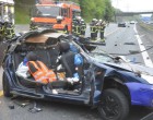 Most kaptuk:Hatalmas baleset ! Rohantak a mentők: Közel 10 km-es a torlódás, SÁVZÁRÁS! A helyszínelés jelenleg is tart, a torlódás közel10kilométeres!