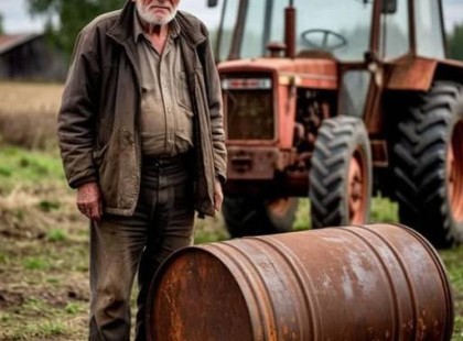 Az ősz hajú traktoros rozsdás hordót hagyott egy árva fiúra a végrendeletében. A falusiak csak nevettek... de miután eltemették, az egész falu megdermedt ???