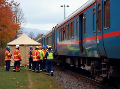 Halálos vonatbaleset Magyarországon - Halottja is van a tragédiának...EZT lehet tudni egyelőre: Cikk a hozzászólásoknál olvasható