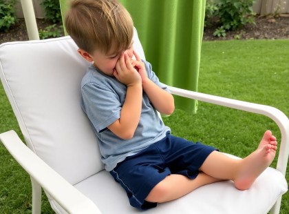 A fiam első nagymamás nyaralása rémálommá vált – amit a kertben láttam, sosem bocsátom meg