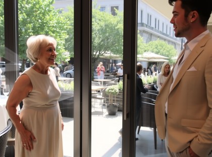 Az üzletvezető arrogánsan kidobta az idős nőt a kávézóból – másnap azonban a nő már az ő főnökével ebédelt az egyik asztalnál