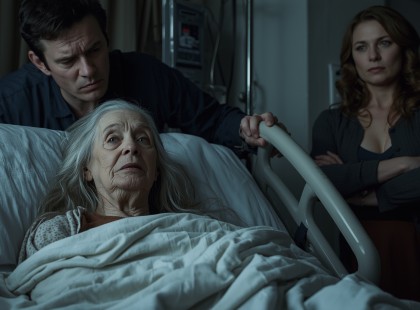 Mikor tűnsz már el végleg?” — suttogta a menyem az ágyam mellett a kórházban, nem tudva, hogy mindent hallok, és a diktafon minden szavát rögzíti ???