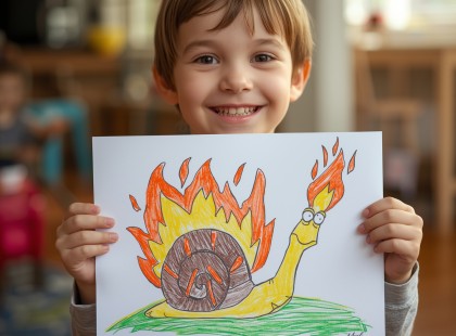 Egy magyar család kiköltözik az USA-ba, és a kisgyereket beadják az oviba. Az első szülői értekezleten az óvónő így szól az anyukához: