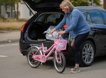 Az anyósom visszavette a biciklit, amit a lányomnak ajándékozott... és nem fogod elhinni, hogy miért ??