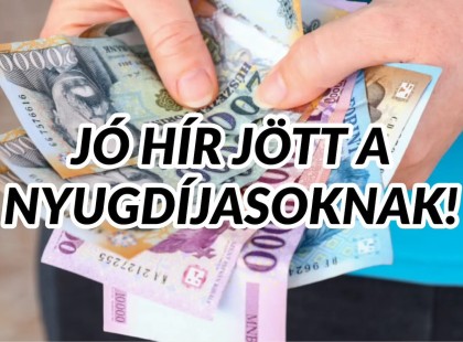 ? Most jelentették be: Hárommillió forintot kaphatnak a nyugdíjasok