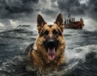 Matrózok döbbentek meg a tengeren: egy magányos kutya vezette őket valami szörnyűséghez 😱🐕🌊